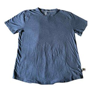 Michael Brandon Shirt Mens XL Blue Crewneck Cotton Casual Soft Broken In Tee